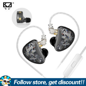 KZ AS24 Metal Wired Headphones With 2PIN Detachable Cable 12 Balanced Armature IEM Headsets Tunable Version/Standard Version Noise Cancelling Sport Running Gaming Earphone Portable Cable-removable Design 24BA Units HiFi Earbuds