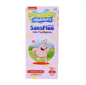 SansFluo Natural Kids Toothpaste 50ml Oral Care for 4+ years old