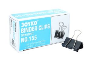 Binder Clips Joyko Binder Clips No 155 Penjepit Kertas Paper Clip Besar Paper Clip Hitam