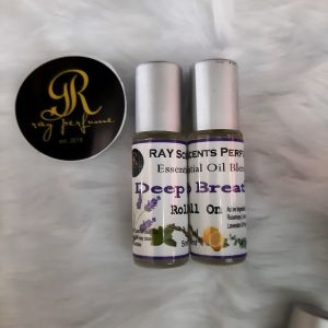 Aromatherapy Essential Oils Blend / Inhaler - Deep Breath / Headache Relief 5ml
