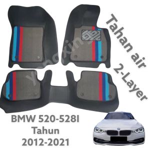 Karpet Mobil 5D Premium Karpet mobil BMW E43 12-18 CARBON 2LAYER Tahan air Semua perlindungan bulat mudah untuk bersih