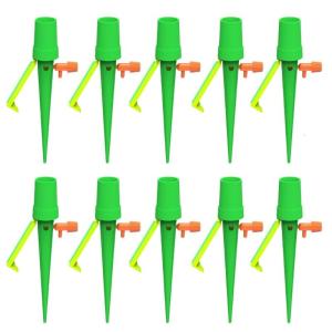 10Pcs Automatic Watering Device For Pots Drips Irrigation System Selfwatering Stakes Efficient Gardening Watering Tool