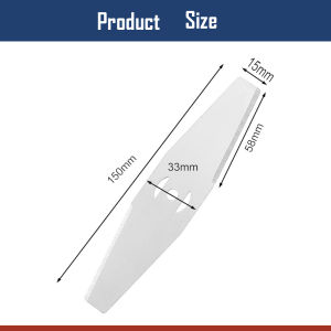 6PCS Stainless Steel Blade Electric Weed Eater Cordless Metal Blade 3 Hole Alloy Blade Grass Cutter Blades