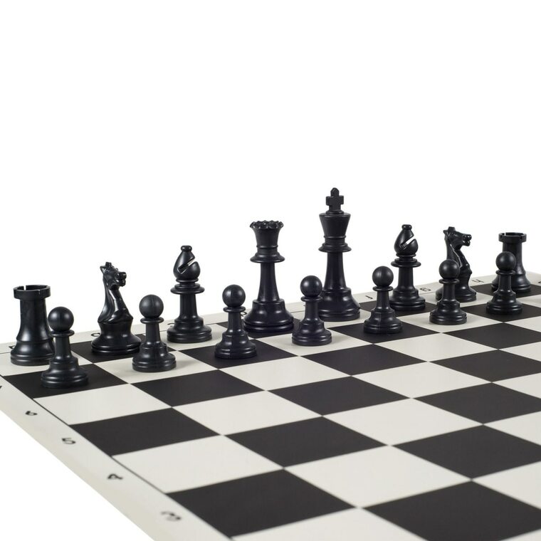 เกมกระดาน Basic Plastic Chess Pieces ตัวหมากรุกสากล(ตัวเบา)