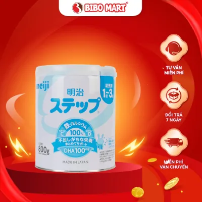 Sữa Meiji Số 9 Nội Địa Chính Hãng Phát Triển Não Bộ Tăng Chiều Cao Hỗ Trợ Tiêu Hóa Lon 800g Cho Bé (Giao Ngẫu Nhiên) - Bibo Mart