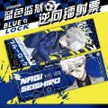 6 styles Japan Anime Blue Lock  bookmark Bachira Meguru Isagi Yoichi Chigiri Hyouma Nagi Seishirou Itoshi Rin Mikage Reo Plastic Cards for Gift and collection. 