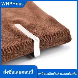 WHPHous ที่หนีบผ้าปูโต๊ะสแตนเลสสำหรับงานเลี้ยงงานแต่งงาน