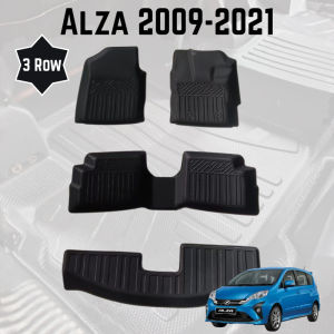 MAGIC MAT Alza Old 2009-2021 5D TPE Carpet Car Mat Karpet Kereta