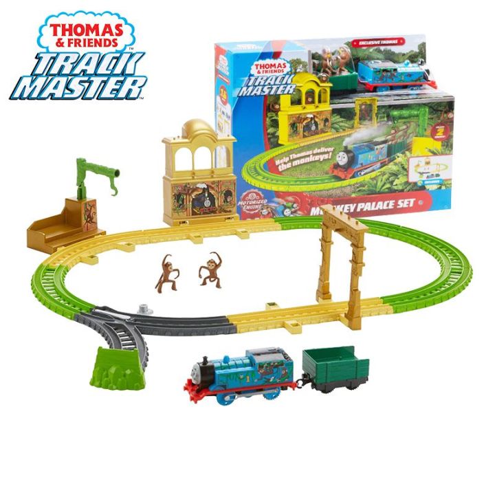 Thomas & Friends Trackmaster Monkey Palace Set Train Play Diecast Car ...