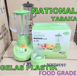 BLENDER NATIONAL YASAKA GELAS PLASTIK/ BLENDER PLASTIK FOOD GRADE/ BLENDER MURAH/ BLENDER BAGUS B5