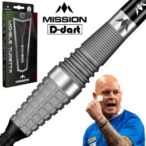 MISSION SOFT TIP DART - 20G Michele Turetta 95% Tungsten Dart Set Original Electronic Darts (ARROW DART LEMBUT)