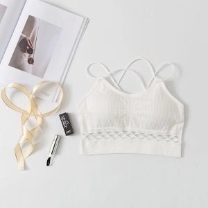 Ninabobo BR091 Atasan Tanktop BRA Wanita Model Bawah Jaring Pakaian Dalam BH Sport Yoga Olahraga