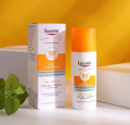 Eucerin Sun Dry Touch Oil Control Face SPF50+ 50ml ยูเซอริน ซัน ดราย ทัช ออยล์ คอนล ครีมกันแดดเนื้อบางเบา. 