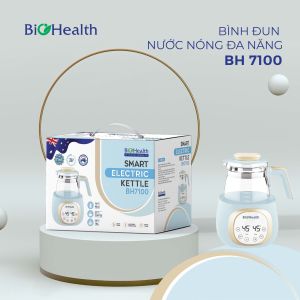 Bình đun nước thông minh pha sữa cho em bé BioHealth BH7100