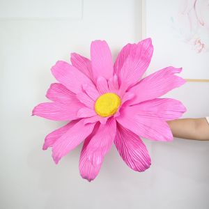 FEELINGS Large Artificial Daisy Multicolor 50cm PE Foam Daisy Waterproof Fake Flowers Wedding Decoration