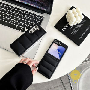 For Z Fold 8 Ultra Case TPU Down Coat Style Phone Case For SAMSUNG Galaxy 7 6 5 4 Flip 8 7 6 5 4 Cover Aesthetic Korean Cute
