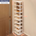 Plastic Shoe Rack Easy To Install Space Saving Multi-Layer Shoe Storage Organizer Shoe Cabinet 鞋架. 