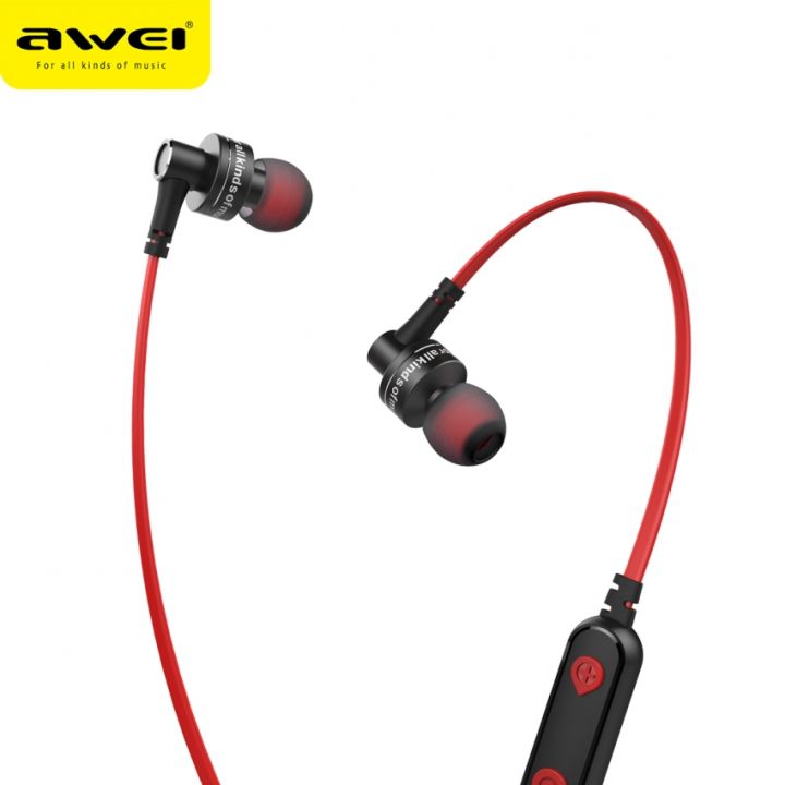 AWEI B990BL Wireless Outdoor Bluetooth Earphone Sports Super Bass ...