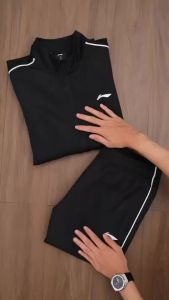 Áo khoác nam Li-Ning TL01 chính hãng chất nỉ thể thao cao cấp dày dặn và co giãn [55-93kg]