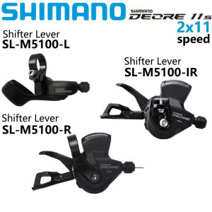 Shimano Deore M5100 Shifter Lever 2x11 Speed 2s Left Shifter MTB 11 Speed Right Shift Lever w/Inner Cable Original Bike Parts