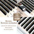 Bottom Lashes 5mm 6mm 7mm Under Eyelashes Lower Individual Lashes Natural Short False Mink Eyelash Extension. 
