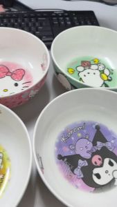 🎀Kawaii Character Bowl 8 Inch Large Deep Bowl for Rice Soup Noodles Snacks Fruits Cereal Everyday Meals