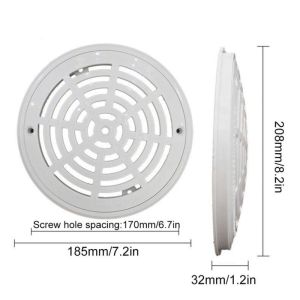 Cover Maindrain Kolam Renang 8 Inci Cover Maindrain Bottom Main Pool Drain Cover Replacement