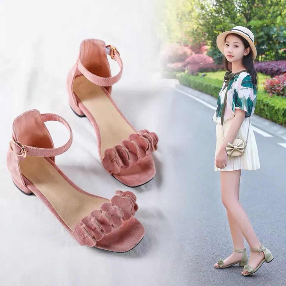 Women's Ladies Girls Comfortable Ankle Hollow Round Toe Sandals Soft Sole  Shoes - Walmart.com