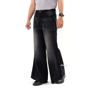 JINISO Bootcut Denim Jeans Pria
