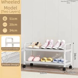 A5TG Thiết kế nhiều lớp Giá để giày Tiết kiệm không gian Chất liệu nhựa Giá để đồ Loại độc lập Tủ giày Ký túc xá sinh viên