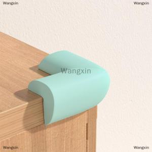 [COD] Wangxin แผ่นรองป้องกันมุมโต๊ะเด็ก4ชิ้นแผ่นรองขอบเฟอร์นิเจอร์เด็กแผ่นโฟมกันการชน