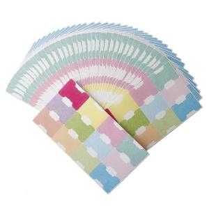 120Pcs Colorful Index Label Adhesive Label Page Marker Adhesive Notes Writable Label for Notebook Planner