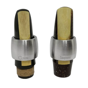 Metal Saxophone Fastener Clip Alto Tenor Soprano Sax Ligatures Fastener Clip for Saxophone Clarinet Bakelite Mouthpiece