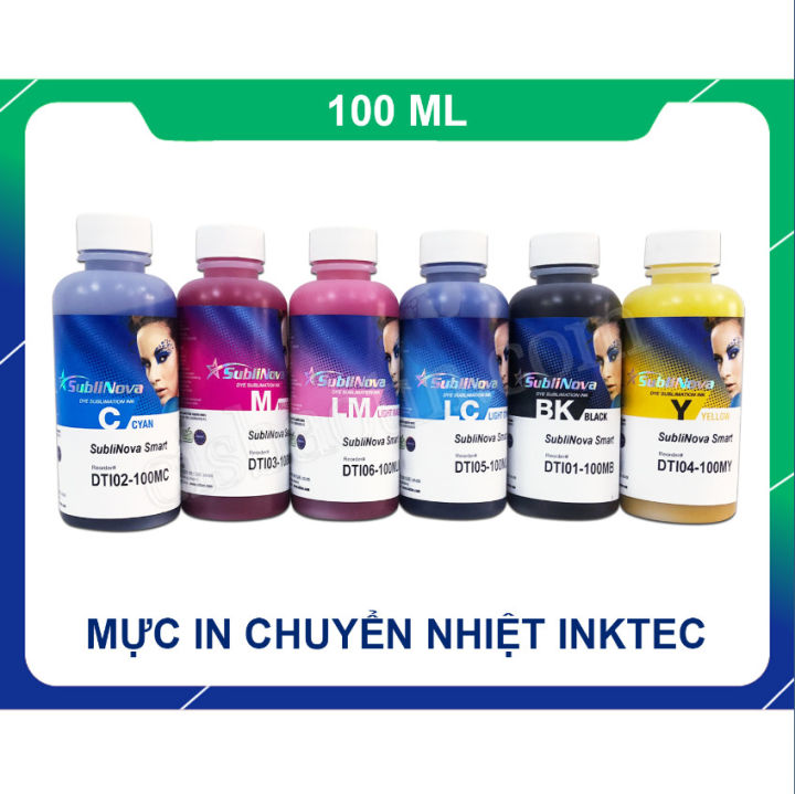 MỰC IN CHUYỂN NHIỆT INKTEC 100ML