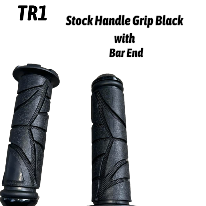 YAMAHA%20AEROX%20V2%20TR1%20BLACK%20STOCK%20HANDLE%20GRIP%20WITH%20BAR%20END%20-%20Image%206