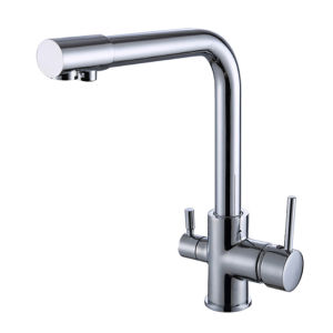 SXH  Copper Three-in-One Water Purifier Kitchen Faucet Hot and Cold Household Washing Vegetables Basin Vegetable Washing Sink Sink Faucet