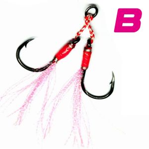 mata kail assist hook untuk umpan metal jig 50 gram 60 gram 100 gram