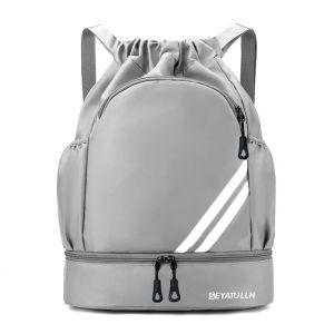 Fitness Gym Bag Sport Basketball Backpack Travel Outdoor Pack Waterproof Swimming Bag Pouch Hiking Climbing Backpack Mochila