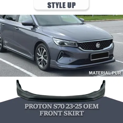 PROTON S70 2023-2025 OEM FRONT SKIRT 2023 2024 2025 S70 MATERIAL PUR WITHOUT PAINT