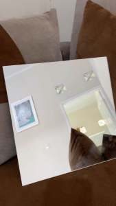 Kaca Cermin Rectangular Minimalis Kotak 30CM X 30CM Termurah COD/Kaca Cermin Hiasan Dinding Rumah Minimalis Kekinian/Kaca Cermin Ala IKEA