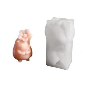 Elegant Home Decoration Sturdy Silicone Mould Portable Accessory for Hedgehog Holder Handmade Craft Supplies Tool