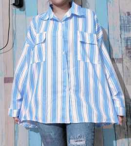 PRETTY STYLES - Realpict! Areum Korean Oversize XXL Shirt