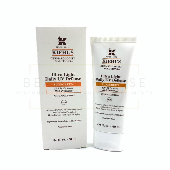 Protezione Solare Viso Kiehl's Ultra Light Daily UV Defense SPF - 30ml, Texture Leggera