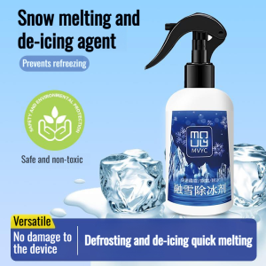 【10-year-old ice melts easily】Refrigerator defrost/Refrigerator defrost removes dirt stubborn stains and eliminates bacteria in the refrigerator.