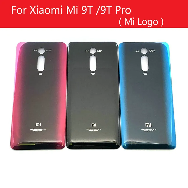 Back Glass Cover For Xiaomi Mi 9T Back Battery Cover Mi9t Pro