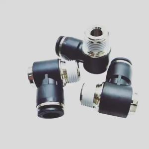 Hanson8 5PCS M-POL Pneumatic Connector Fittings Hexagon Quick Connector for Mold Cooling Water Q9Z6P