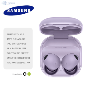 Galaxy Buds 2 Pro และ Buds Pro ANC หูฟังบลูทูธไร้สายแบบตัดเสียงรบกวนพร้อมไมโครโฟน เบสต่ำ และความหน่วงเวลาต่ำสำหรับการเล่นเกม