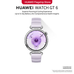 HUAWEI WATCH GT 6 Series Smartwatch l Up to 21-Day Battery Life* | Advanced Outdoor Sports* l Superior Running & Cycling Experience l ECG Analysis*
