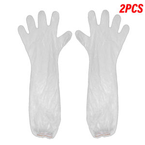 YESPERY 100pcs Disposable Gloves Plastic Gloves Transparent Eco-friendly Cleaning Gloves For DIY Cooking Kitchen Accessories