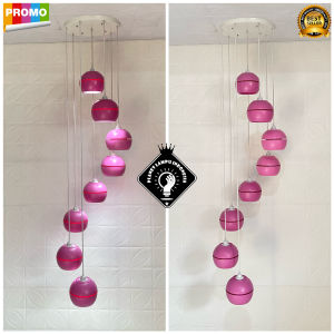 Lampu Gantung Hias Moonlight 8 in 1